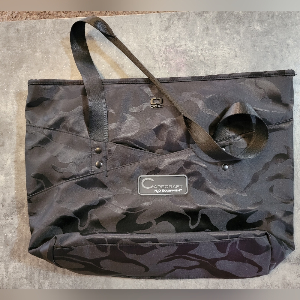 OGIO Black Camo Tote Bag EUC